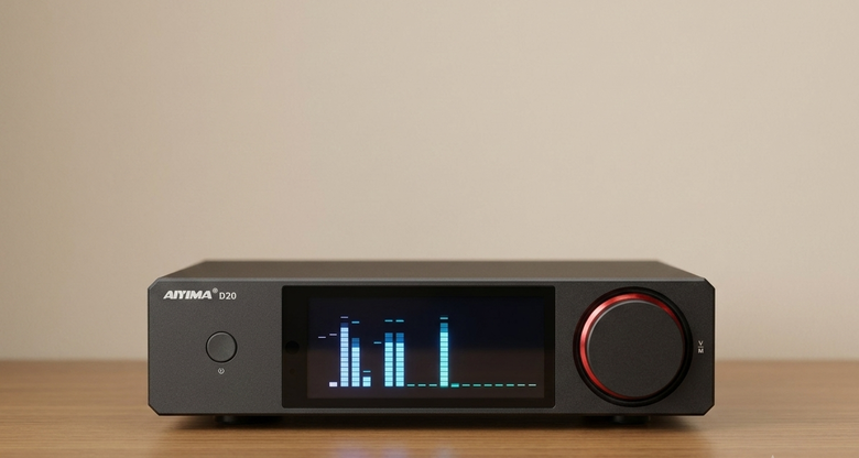 ESS ES9039Q2M/AKM AK4493S 雙解碼晶片+無線藍牙DAC Aiyima D20開箱