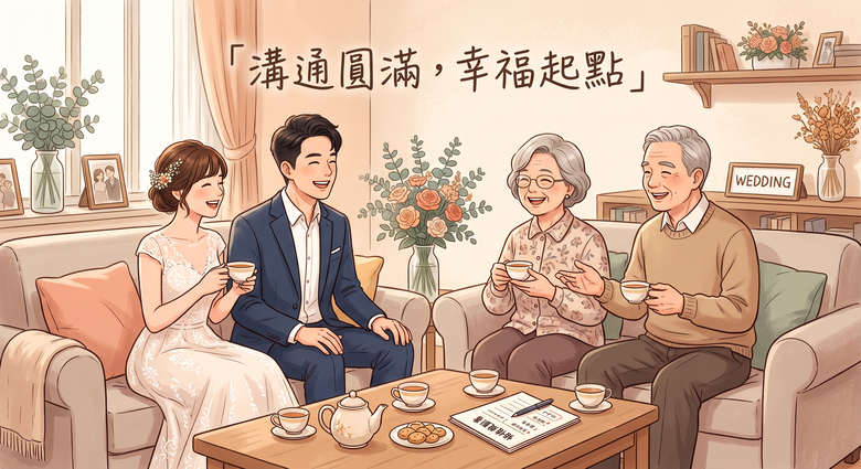 【婚俗禁忌破解】長輩很在意結婚禁忌？教你一招圓滿溝通不傷感情！