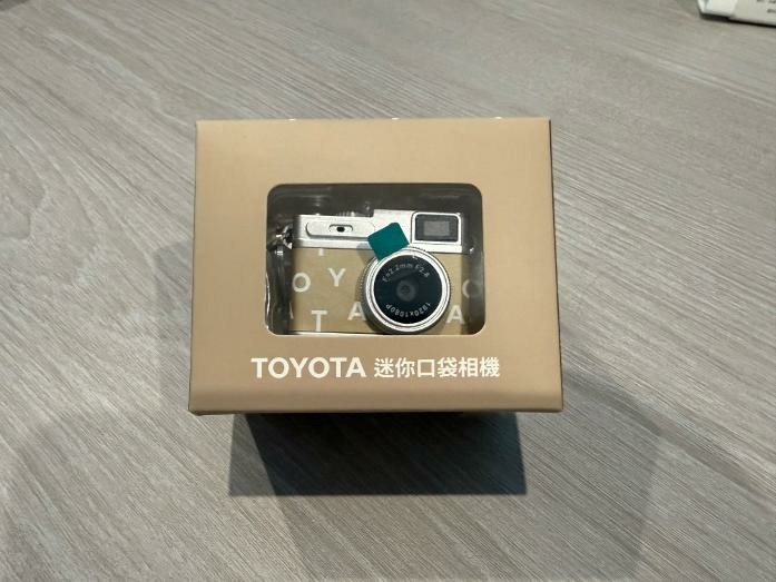 TOYOTA迷你口袋復古相機開箱!