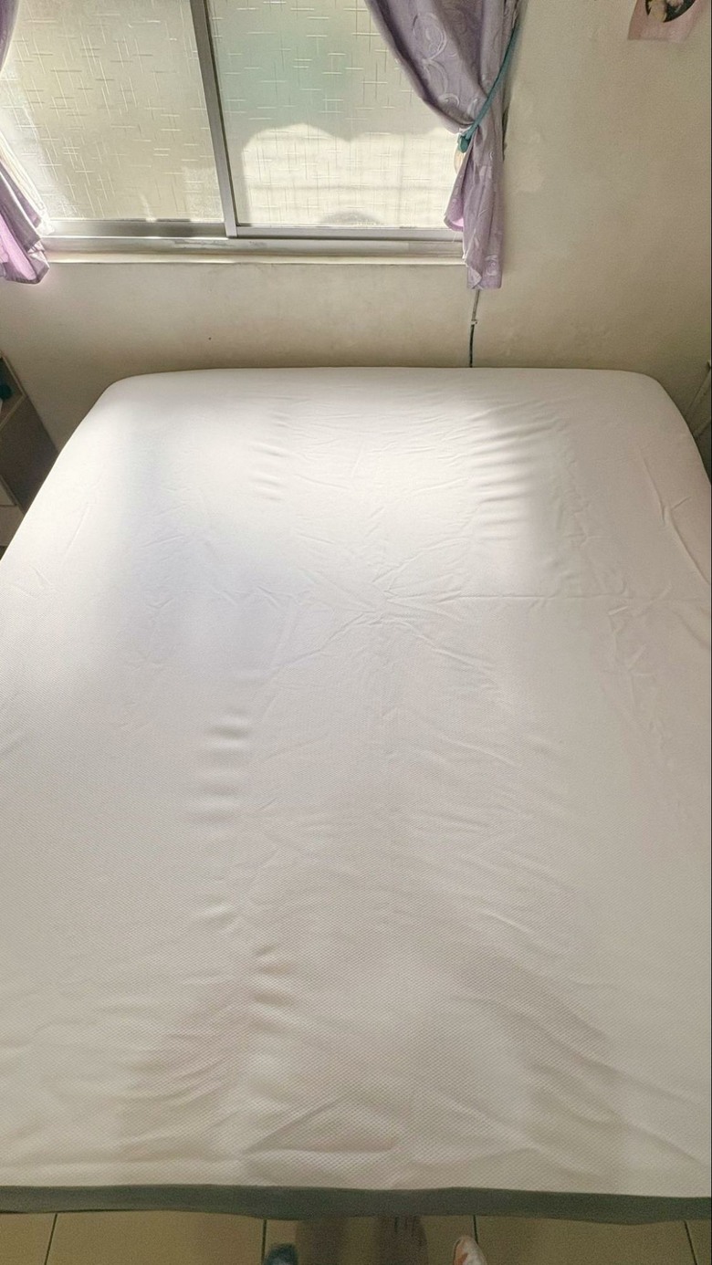 為了改善睡眠品質,決定換了床墊