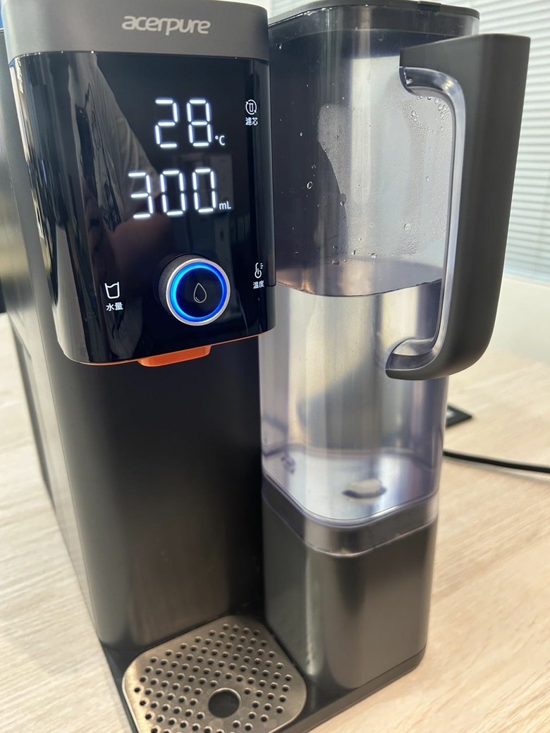 開箱新家飲水機acerpure黑曜石