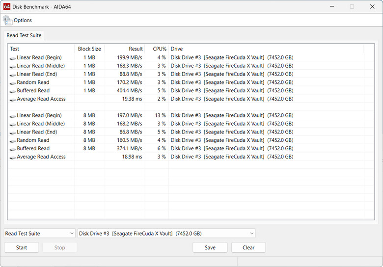 【開箱簡測】Seagate FireCuda X Vault 8TB 效能簡測 (圖多)