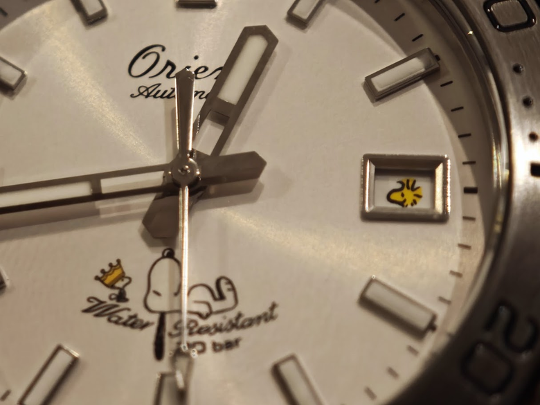 五十歲的兩隻新玩具-- Orient Star M42 龍泉洞 + Orient Mako 40 Snoopy 75th
