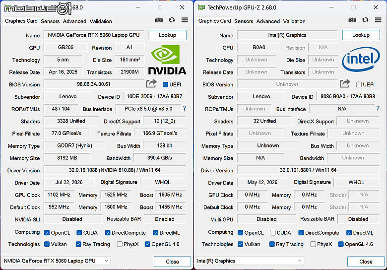 Lenovo Legion 5i (Gen11) 測試報告｜螢幕增大、結構瘦身，RTX 5060 滿血輸出！