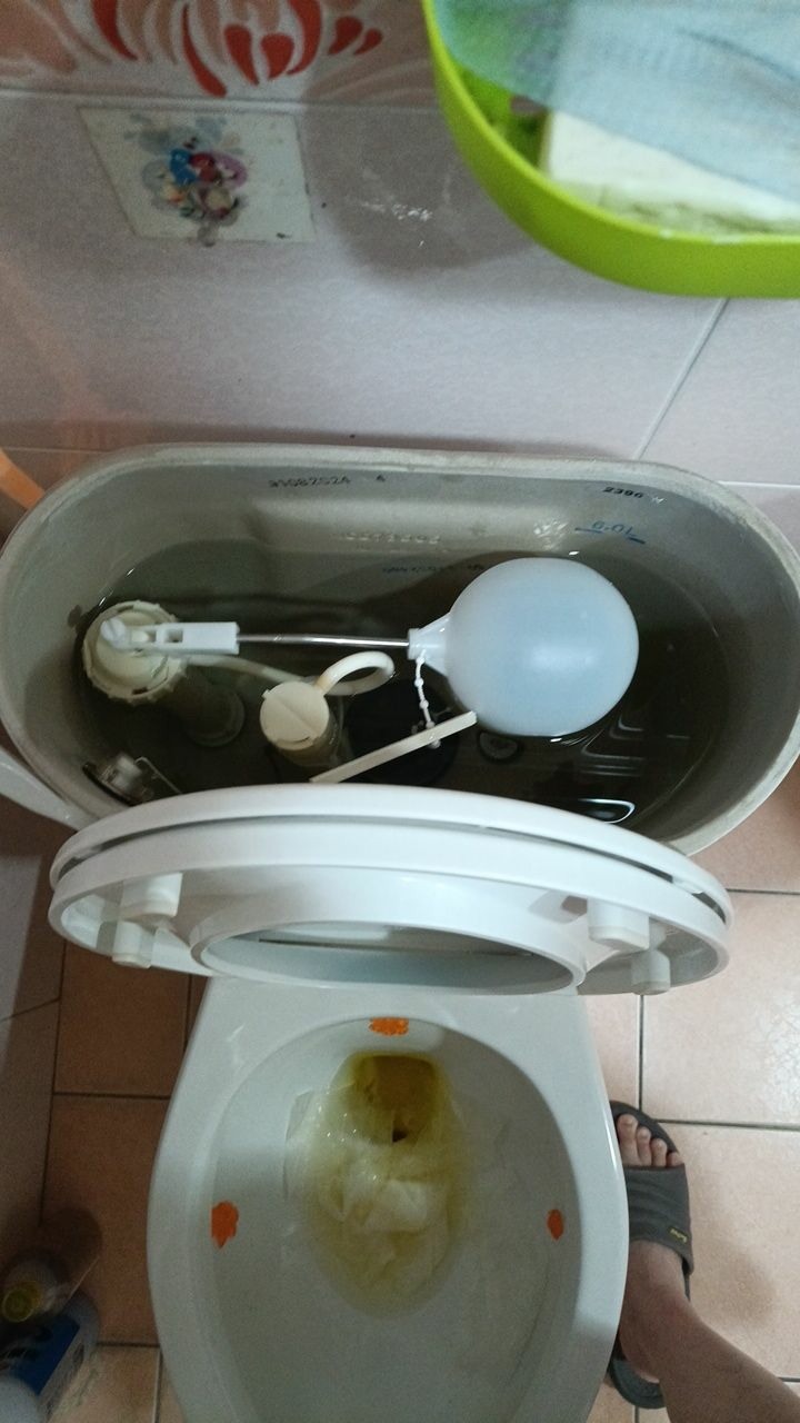 請問我的HCG馬桶進水器是浮球型的能換另一種通用型的嗎 急問!