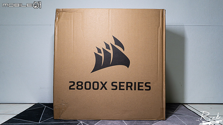 【開箱】賊船MATX海景殼 | CORSAIR 2800X RS-R ARGB WEHITE