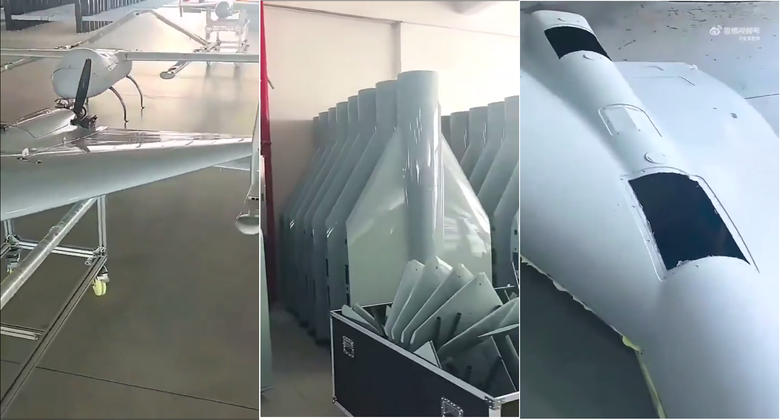 點我看大圖 中共國確實在供應無人機給伊朗和俄羅斯,工廠影片出來了
