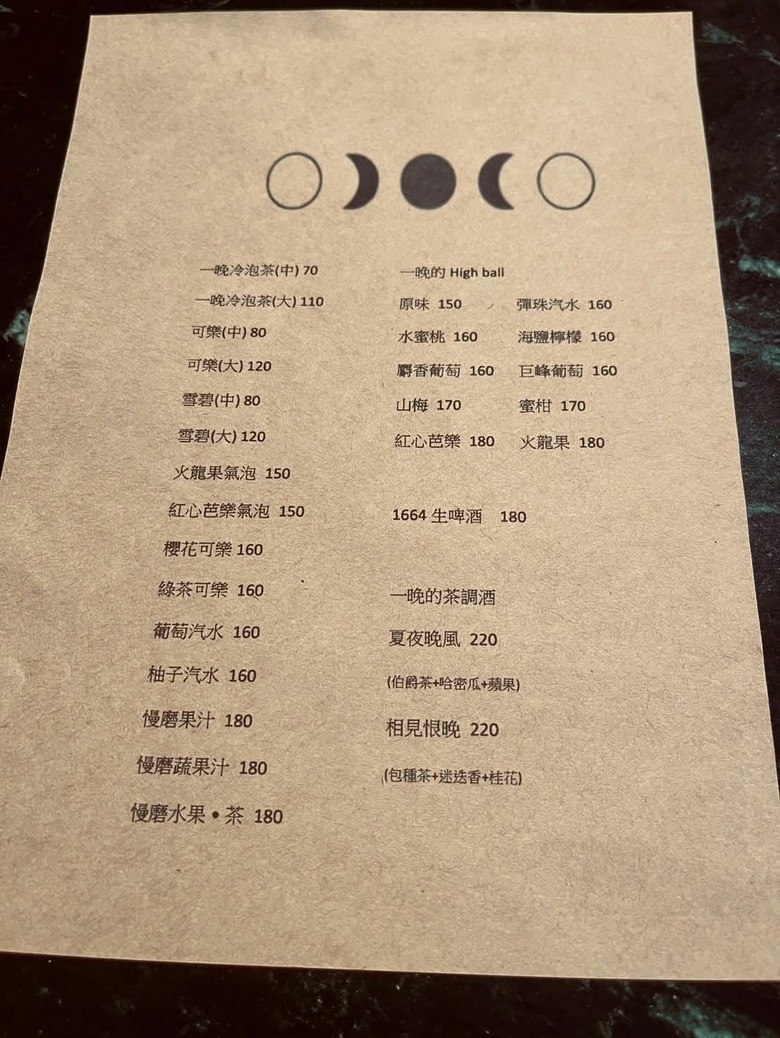 新竹名店聯手打造的深夜食堂「一晚」來了！！