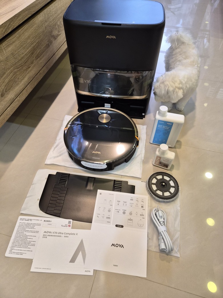 開箱MOVA V70 Ultra Complete X掃拖機器人