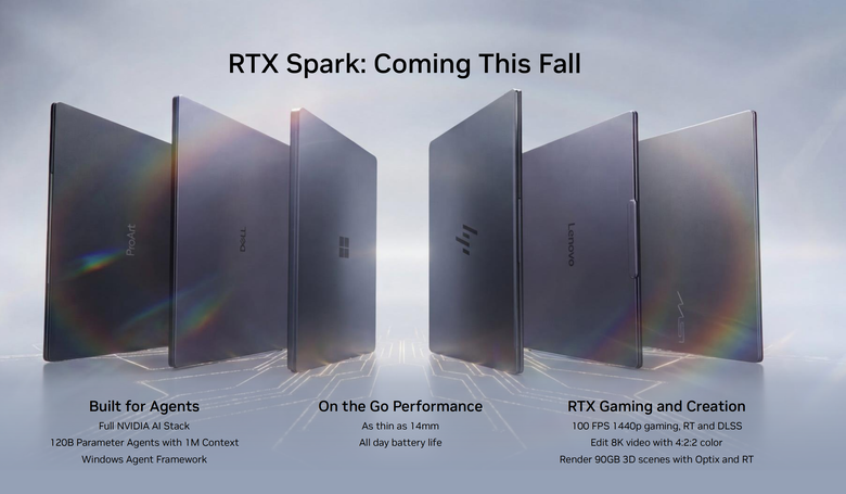 NVIDIA 在 Gamescom 推出 DLSS 4.5 光線重建功能 還有 RTX Spark 筆電平台遊戲支援等更多消息
