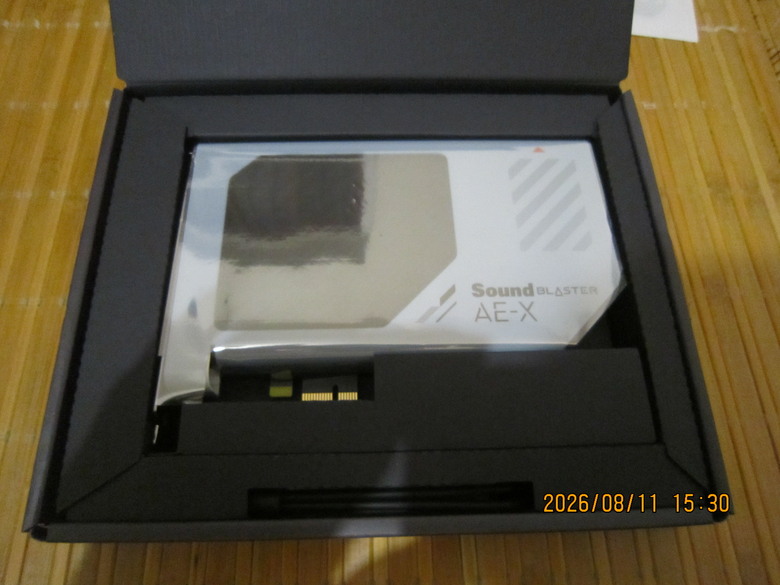 Creative Sound Blaster AE-X 開箱分享