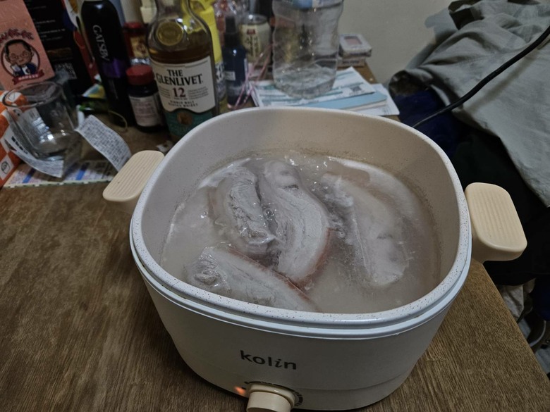 氣炸鍋料理 超好吃脆皮五花肉