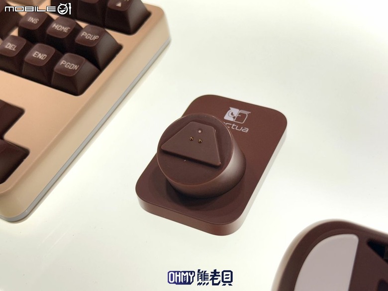 信仰喜+1 貓頭鷹聯名滑鼠 Pulsar Feinmann F01 Noctua Edition
