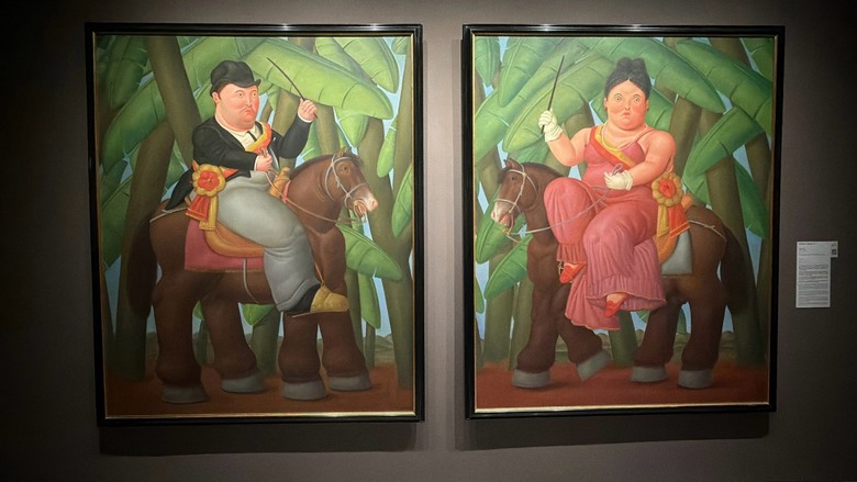 最近去看波特羅《圓潤的魔法》特展，滿有意思的🎨🖌️🤓