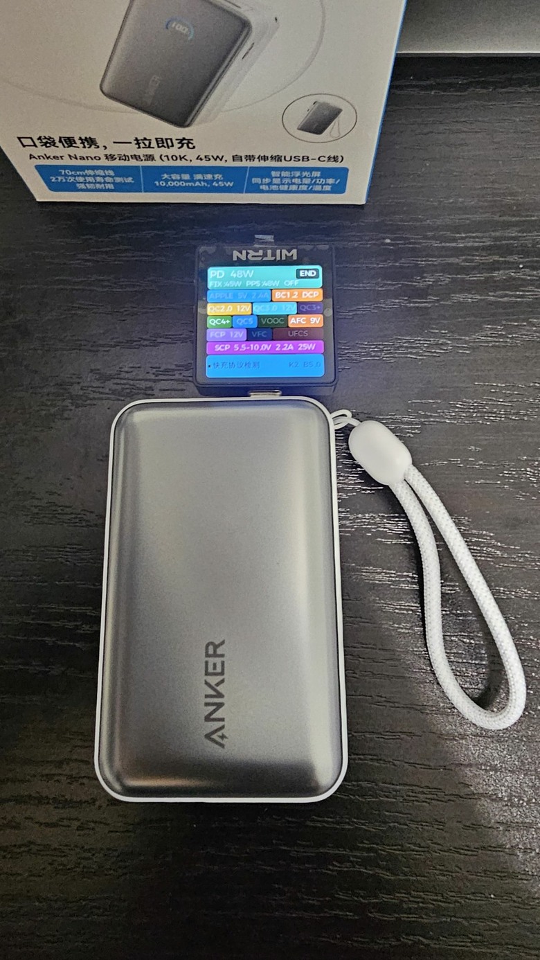 Anker Nano Power A1638 自帶線行動電源 簡單開箱