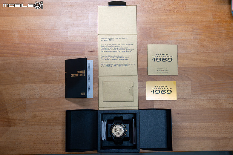 【開箱】Omega X Swatch MoonSwatch Mission to the moon 1969