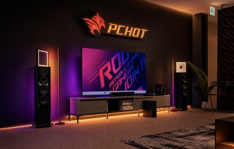 【 8/1台中英格藍一日店長Ru' 味春捲】 ROG Gjallar 電競Soundbar | 電競喇叭