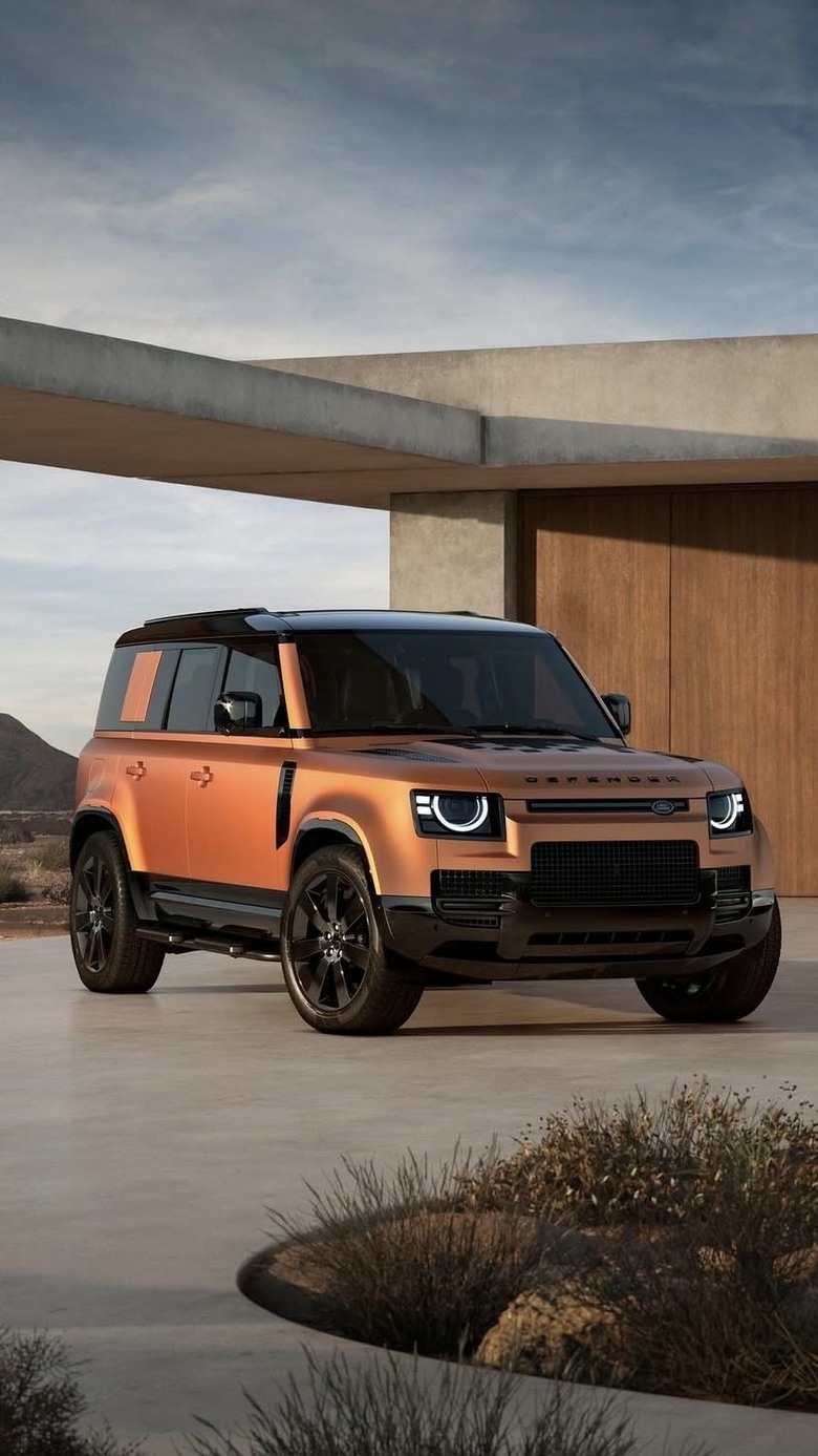 2027年Defender全新車色 ，Namil Orange(納米比亞 橙）