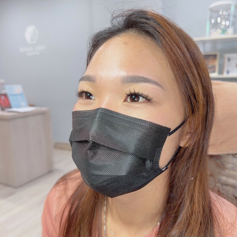 台南永康美睫｜漫畫款前後對比＋嫁接全程實測