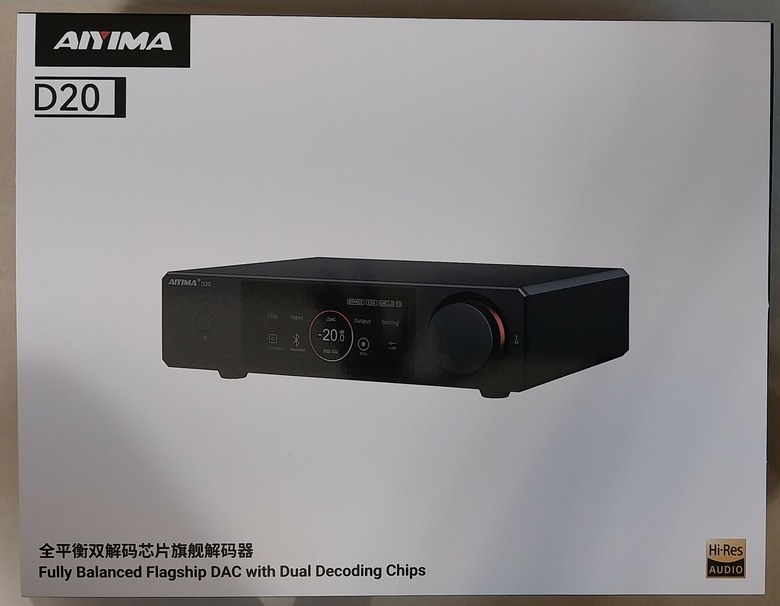 ESS ES9039Q2M/AKM AK4493S 雙解碼晶片+無線藍牙DAC Aiyima D20開箱