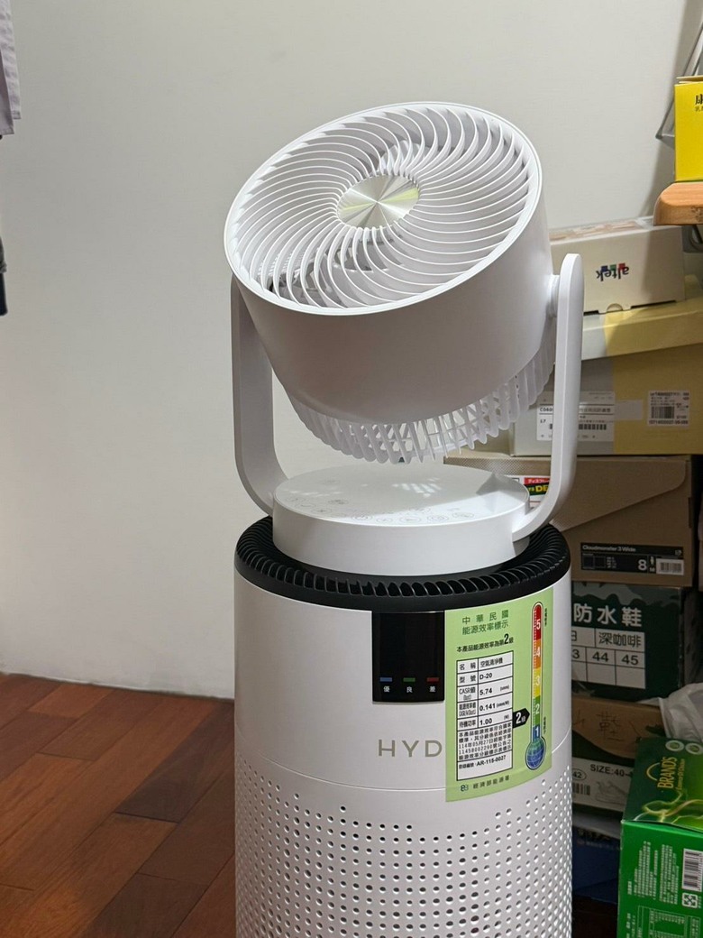 租屋處適合的二合一家電循環扇、空氣清淨機