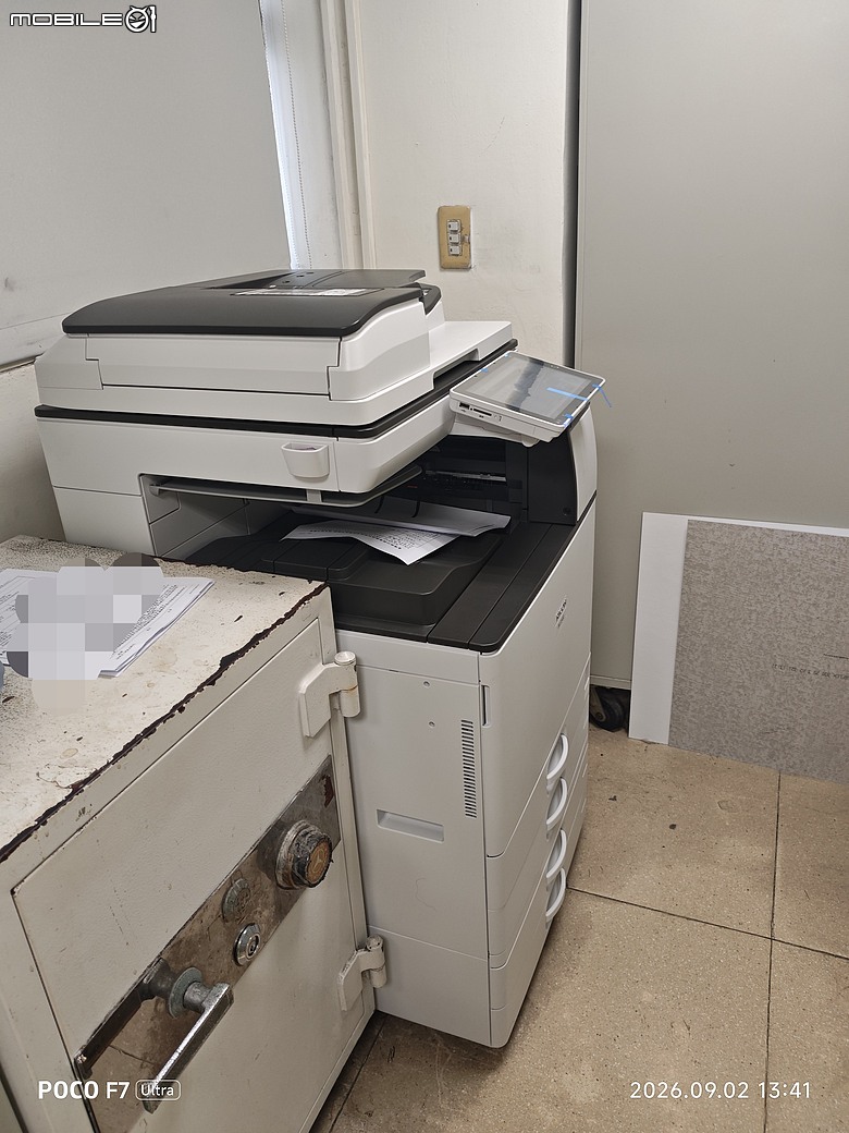 點我看大圖 再次分享,RICOH IM 3500全新機。裝機
