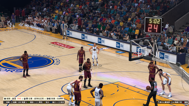 點我看大圖 NVIDIA DLSS 5 畫質提升技術體驗 在《NBA 2K27》中體驗彷彿親臨現場的擬真畫質感受