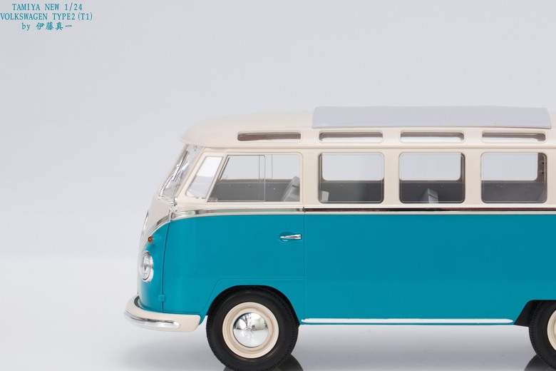【模型樣品製作】TAMIYA NEW 1/24 Volkswagen Type2 (T1)