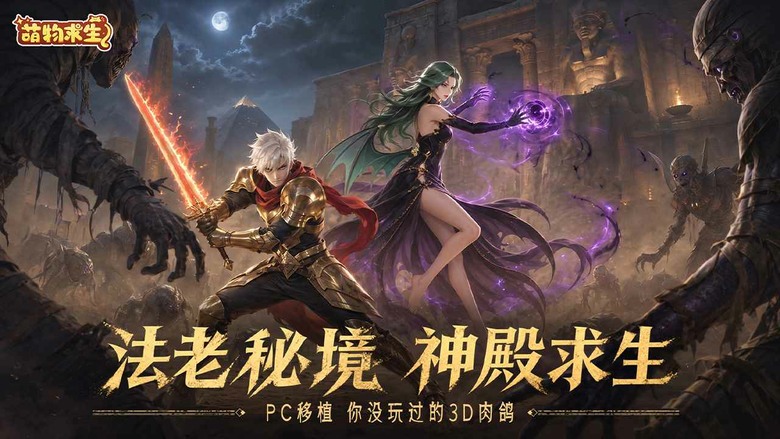 《萌物求生》9月3日 開啟測試 Switch移植百萬下載肉鴿爆款 | 禮包碼、兌換碼、虛寶碼 | 萌物英雄集結 踏入黑暗邦德大陸 Roguelike...