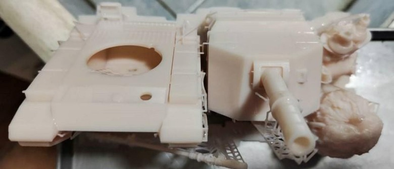【心得&模型分享】光固化3D列印機購買前的公開說明書「天空之城」