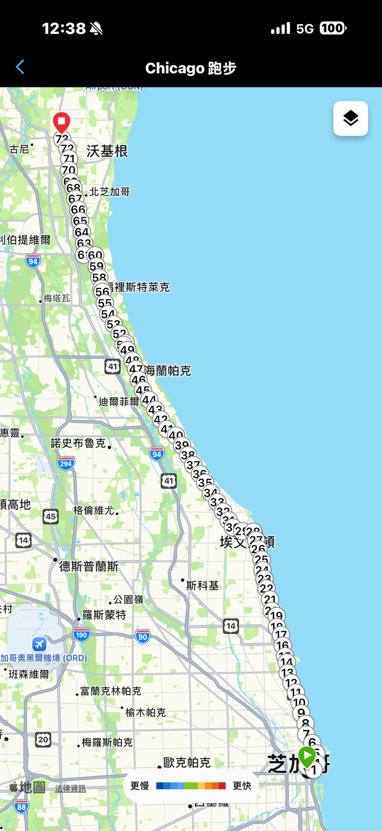 2026/09/02～09/04 13:30 -- 環湖跑步 163 公里 -- 沿著密西根湖從芝加哥到密爾瓦基 -- Day 0 & Day 1