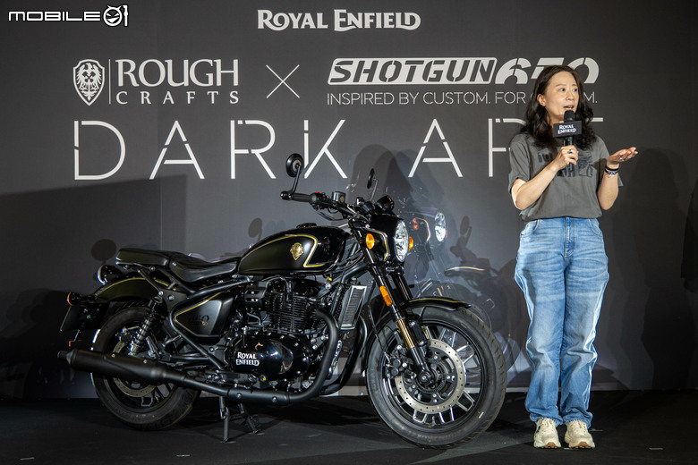 點我看大圖 Royal Enfield 迎品牌 125 週年!Shotgun 650 x Rough Crafts 特仕版全台限量 1 台正式交車