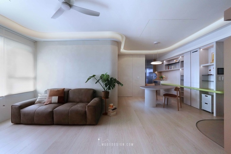 [開箱] A loving home 2.0 : 連動式空間再造，大兩房化為三房的質感變奏曲