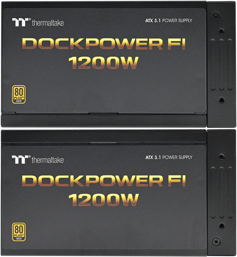 點我看大圖 Thermaltake DOCKPOWER FI 1200W金牌全模組電源開箱
