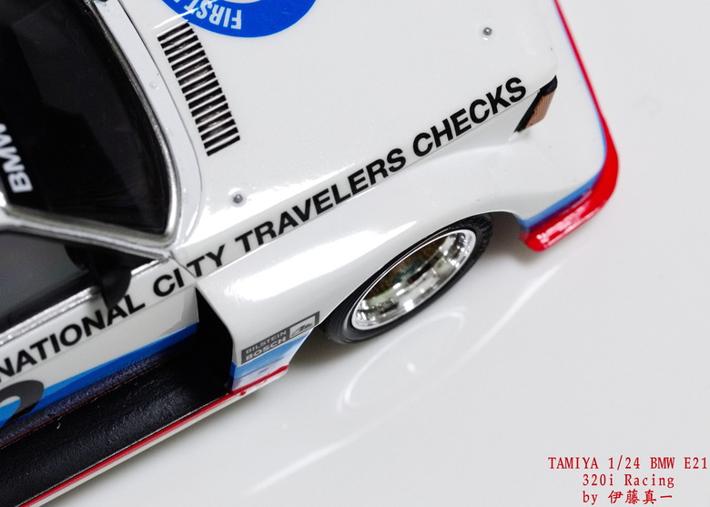 【模型樣品製作】TAMIYA NEW 1/24 BMW E21 320i Racing