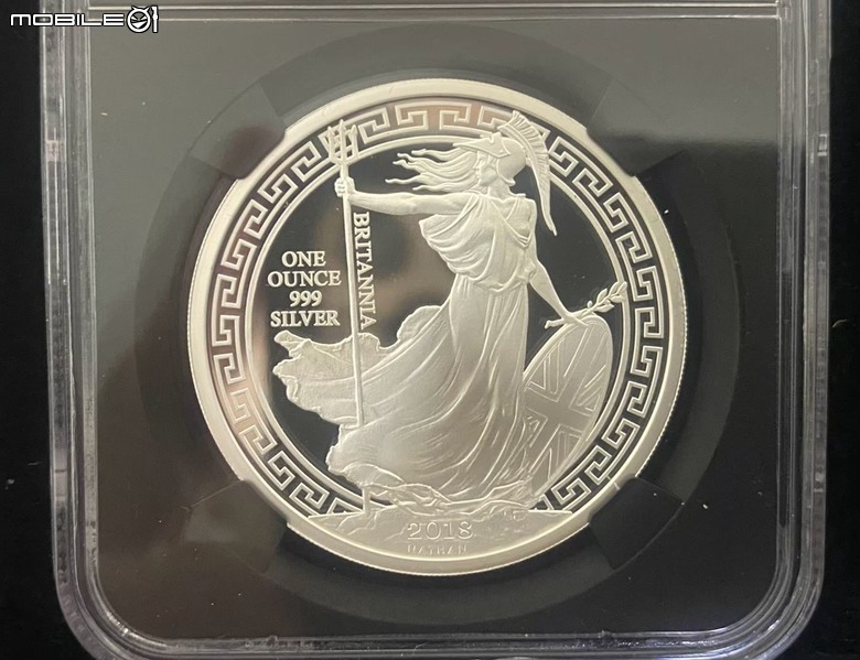 點我看大圖 【分享開箱】2018 Great Britain Royal Mint Britannia Oriental Border 1 oz Proof Gold Coin PF70UC & Silver Coin PF70UC FDI 英國皇家鑄幣廠不列顛女神東方邊境一盎司精鑄金銀幣