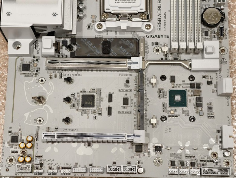 動漫風格貓娘主機板 B850 AORUS ELITE-P ICE ，見識不一樣的雕妹