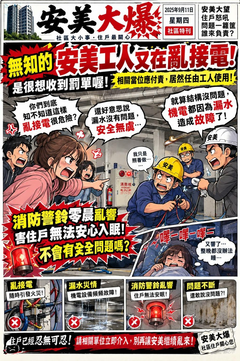 安美大望驗屋紀錄：公設篇