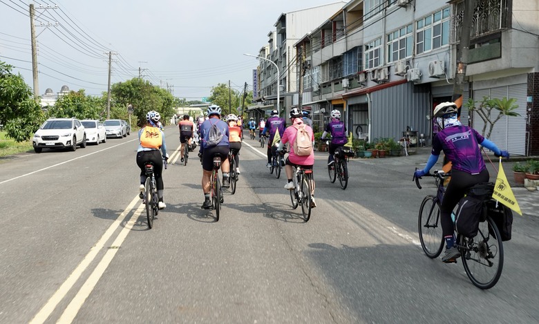 跟著博愛車隊一日快閃仙境西拉雅,參加2026仙境西拉雅環騎5COOL大會師,騎5庫抽5G活動,RIKULAU Audax city tour