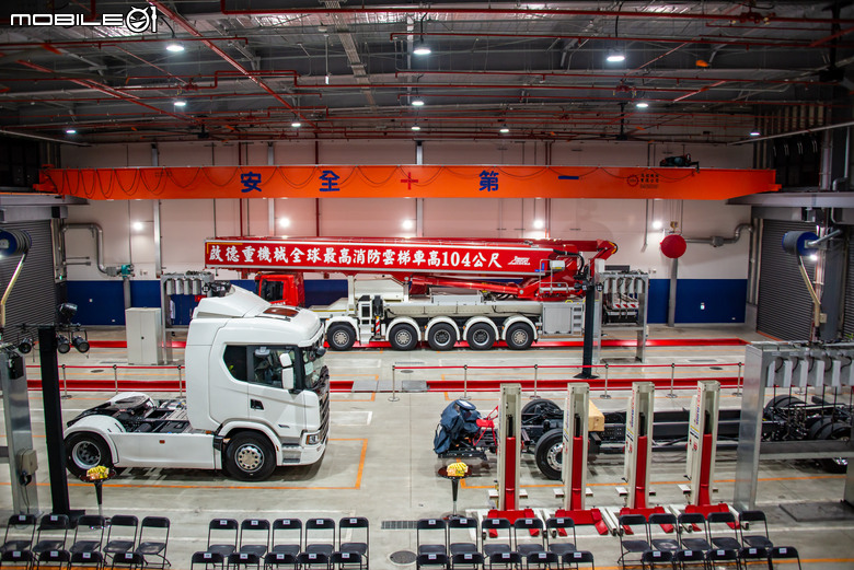 Scania 打造全台最大商用車後勤據點，3,600坪八里全新服務廠正式揭幕