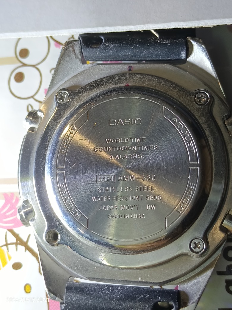 CASIO. AMW830系列的跌跌撞撞續命歷程 不專業分享