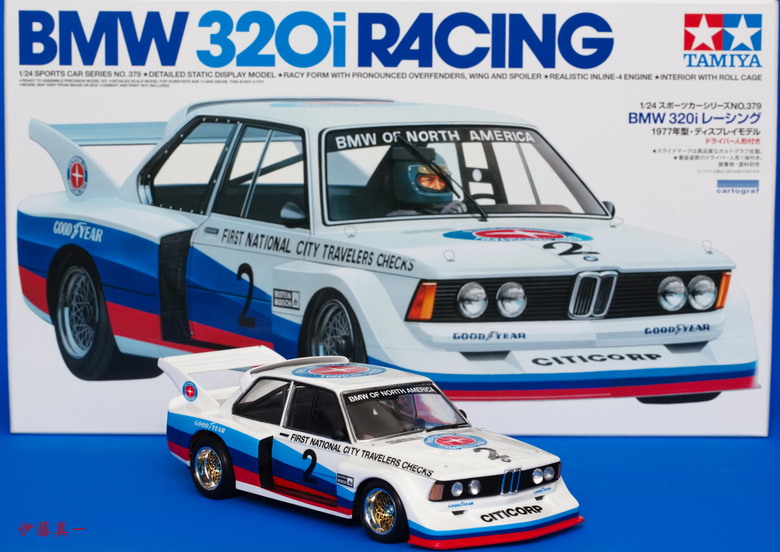【模型樣品製作】TAMIYA NEW 1/24 BMW E21 320i Racing