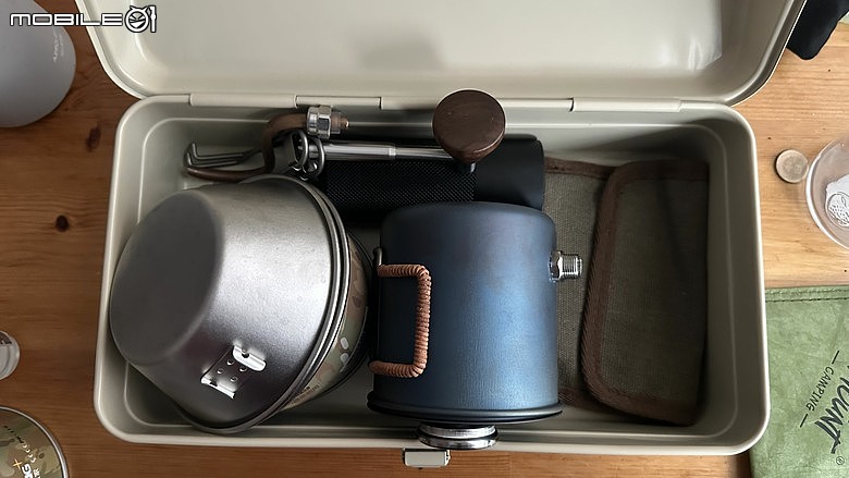 點我看大圖 分享外出攜帶方便的手沖工具,使用TOYO STEEL Tool Box Y-280的手沖咖啡箱配置