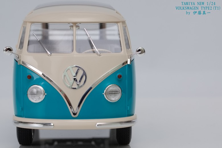【模型樣品製作】TAMIYA NEW 1/24 Volkswagen Type2 (T1)