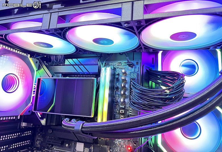 4.5吋大螢幕 AIO 九州風神 LT360 VISION ARGB