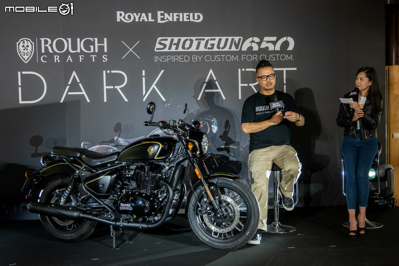 點我看大圖 Royal Enfield 迎品牌 125 週年!Shotgun 650 x Rough Crafts 特仕版全台限量 1 台正式交車