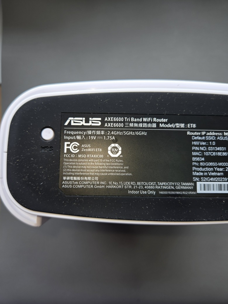 asus zenwifi et8 axe6600 wifi6e 真三頻 有6g wifi 2.5g 滿血版