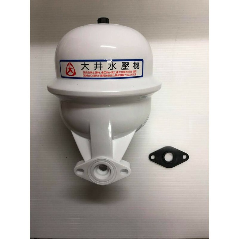 氣打不進加壓馬達的白色壓力桶
