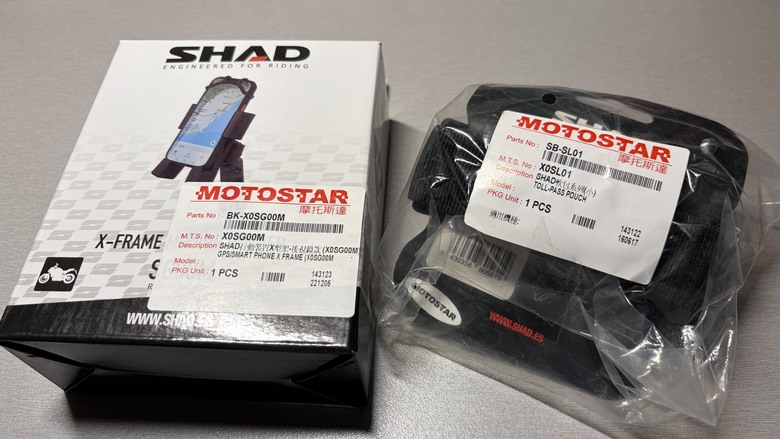 SHAD 手機支架（後視鏡款）
