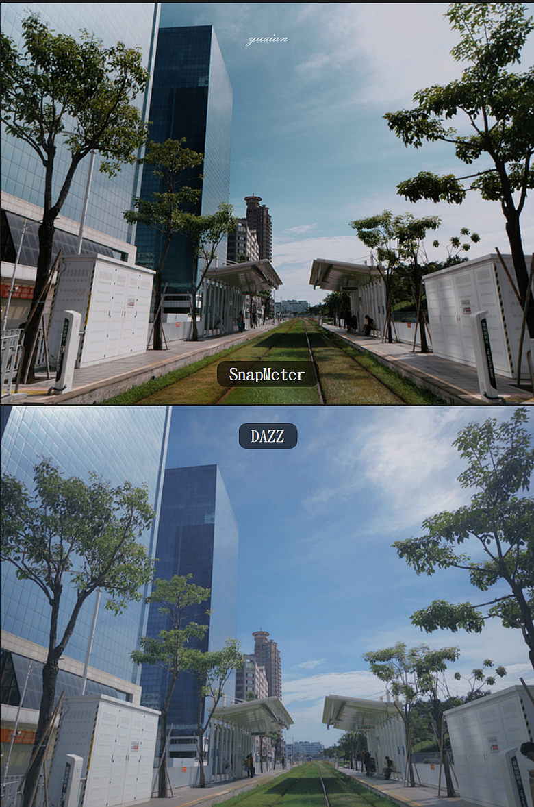 三星Fold8 & iPhone 17 pro + DAZZ 直出比較 (進入讀取文章請等待)